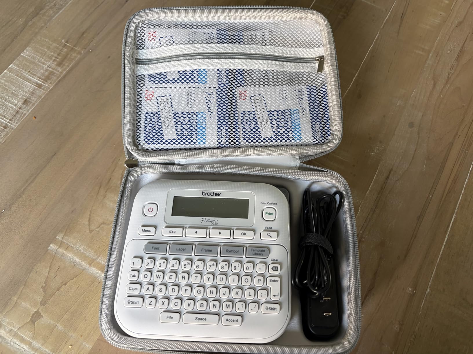Brother P-Touch PTD220 Home/Office Everyday Label Maker | Prints TZe Label Tapes up to ~1/2 inch White customer photo 2