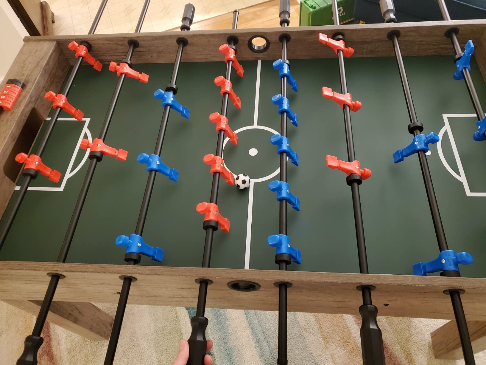 GoSports 48 Inch Foosball Table for Home, Office or Game Room – Choose Color customer photo 2