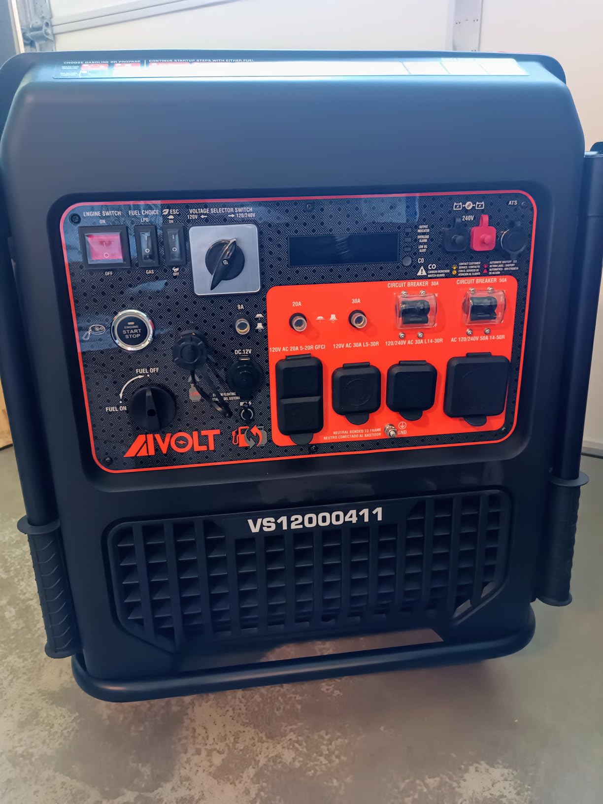 AIVOLT 1600W Super Quiet Inverter Generator 28lbs Portable for Camping customer photo 2