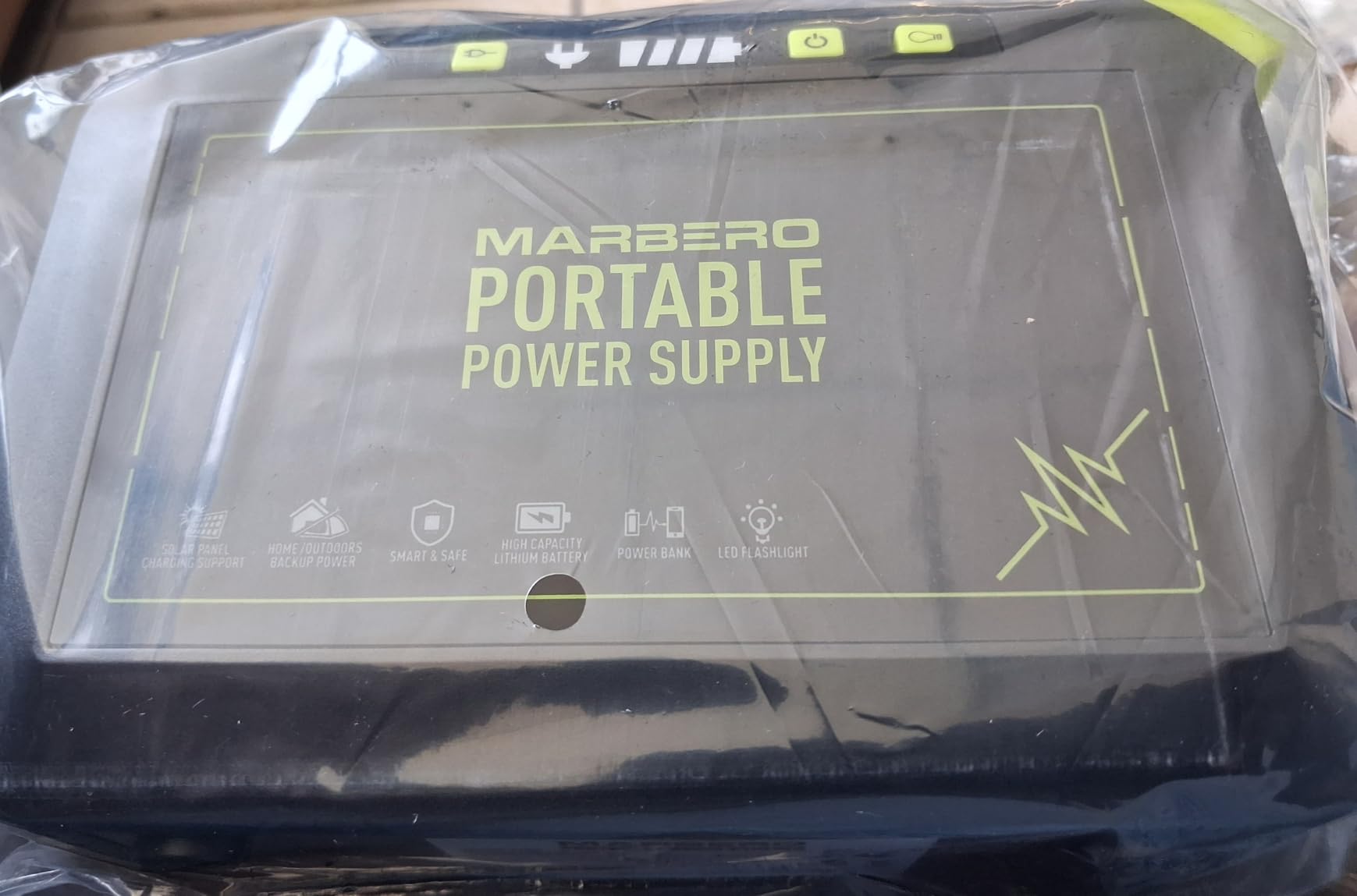 MARBERO 200W Portable Power Station 148Wh Camping Solar Generator Laptop Power Bank with AC Outlet 110V, DC, USB QC3.0, LED Flashlights for CPAP Home Outdoor Trip Emergency Backup customer photo 1