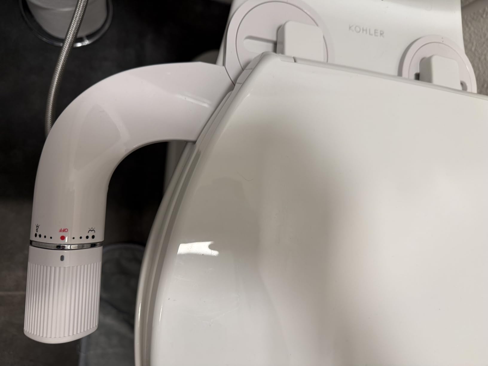 BIGCOW Ultra-Slim Bidet Attachment for Toilet - Dual Nozzle (Frontal & Rear Wash) with Adjustable Cold Water Pressure and Stainless Steel Inlet - Hygienic Solution for Fresh Cleanliness, Silver 1 Pcs customer photo 1