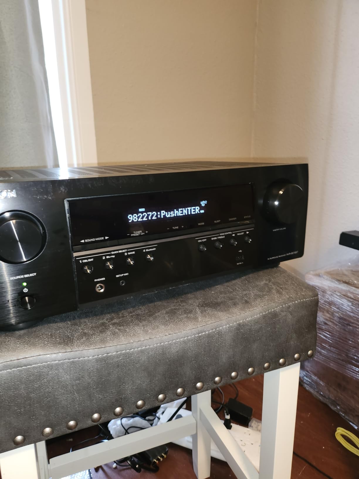 Denon AVR-S570BT 5.2 Channel AV Receiver - 8K Ultra HD Audio & Video with Enhanced Gaming Experience, Wireless Streaming via Built-In Bluetooth, 4 8K HDMI Inputs, Supports eARC customer photo 2