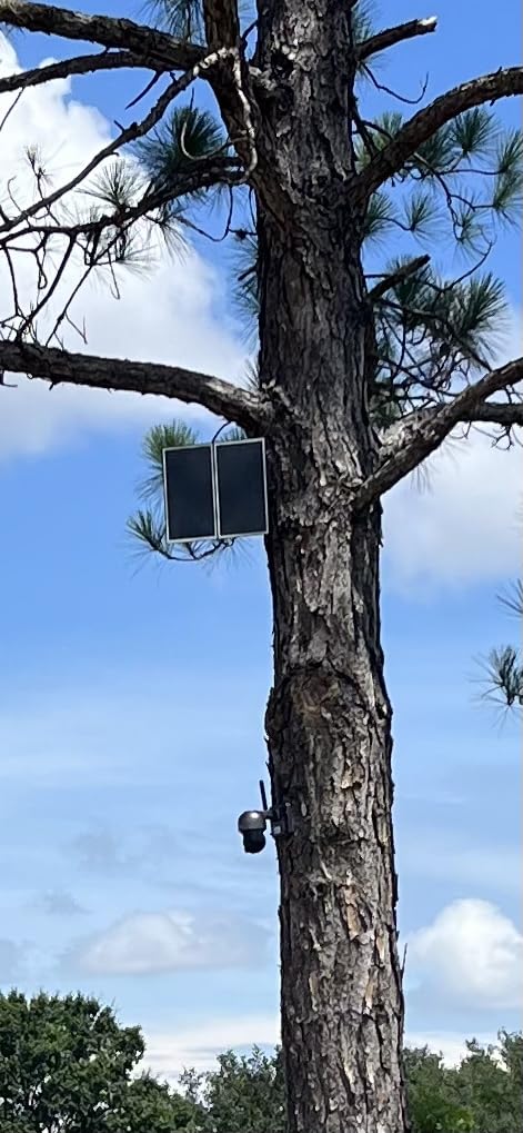Xega 4G LTE Solar Cellular Security Camera, No WiFi Needed, 24/7 Recording customer photo 1