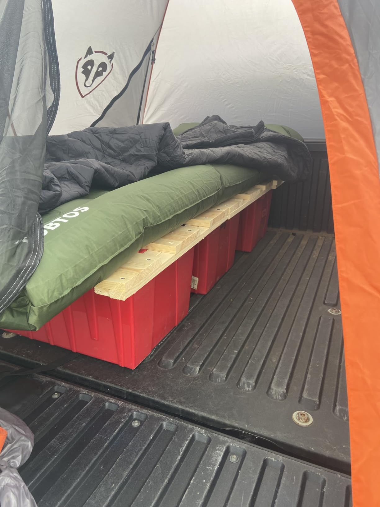 TOBTOS Double Sleeping Pad for Camping, Extra Thick 6