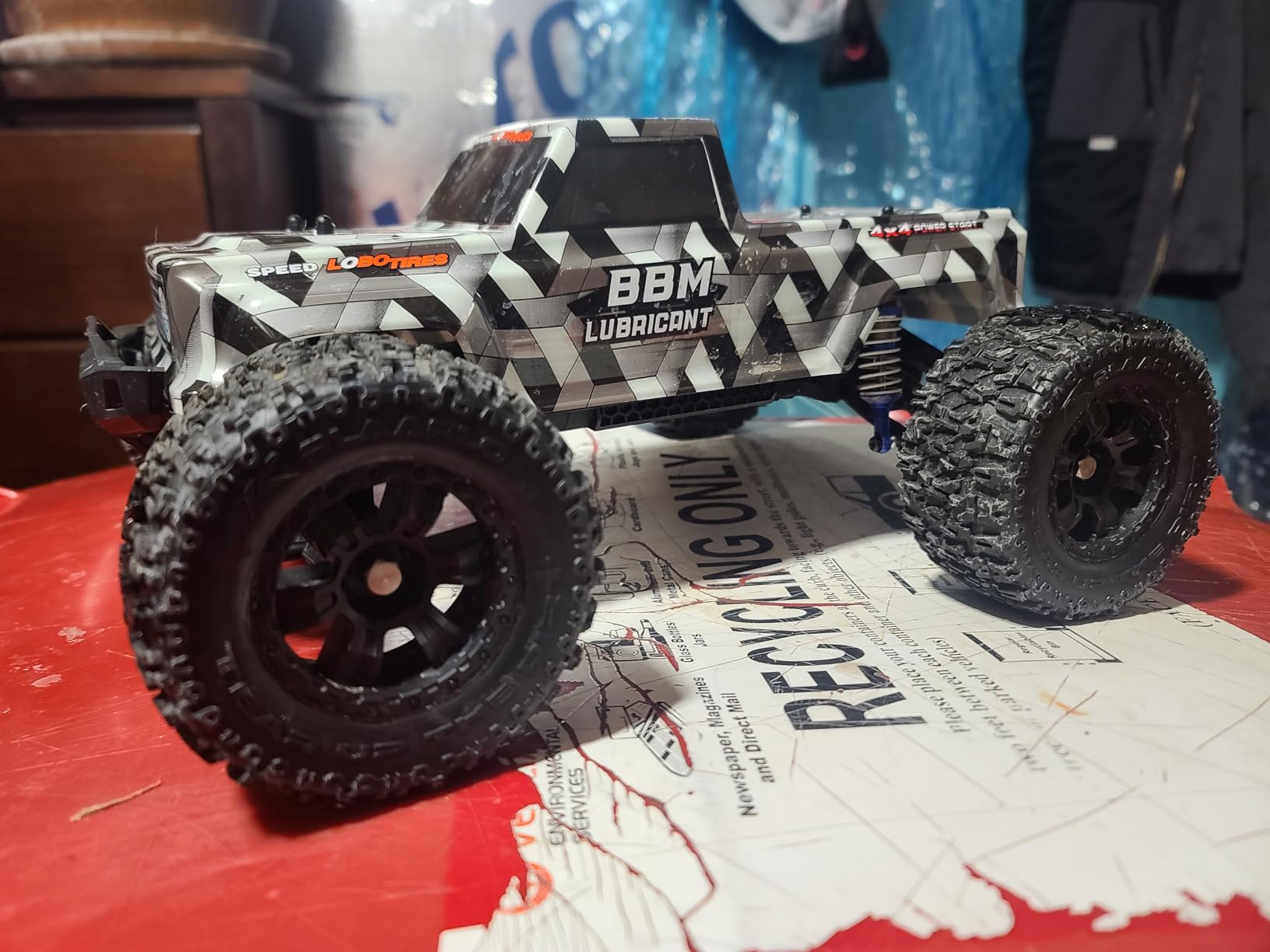 HAIBOXING 903A, 1/12 Scale Brushless RC Cars, 4X4 Off-Road RC Monster Truck customer photo 2