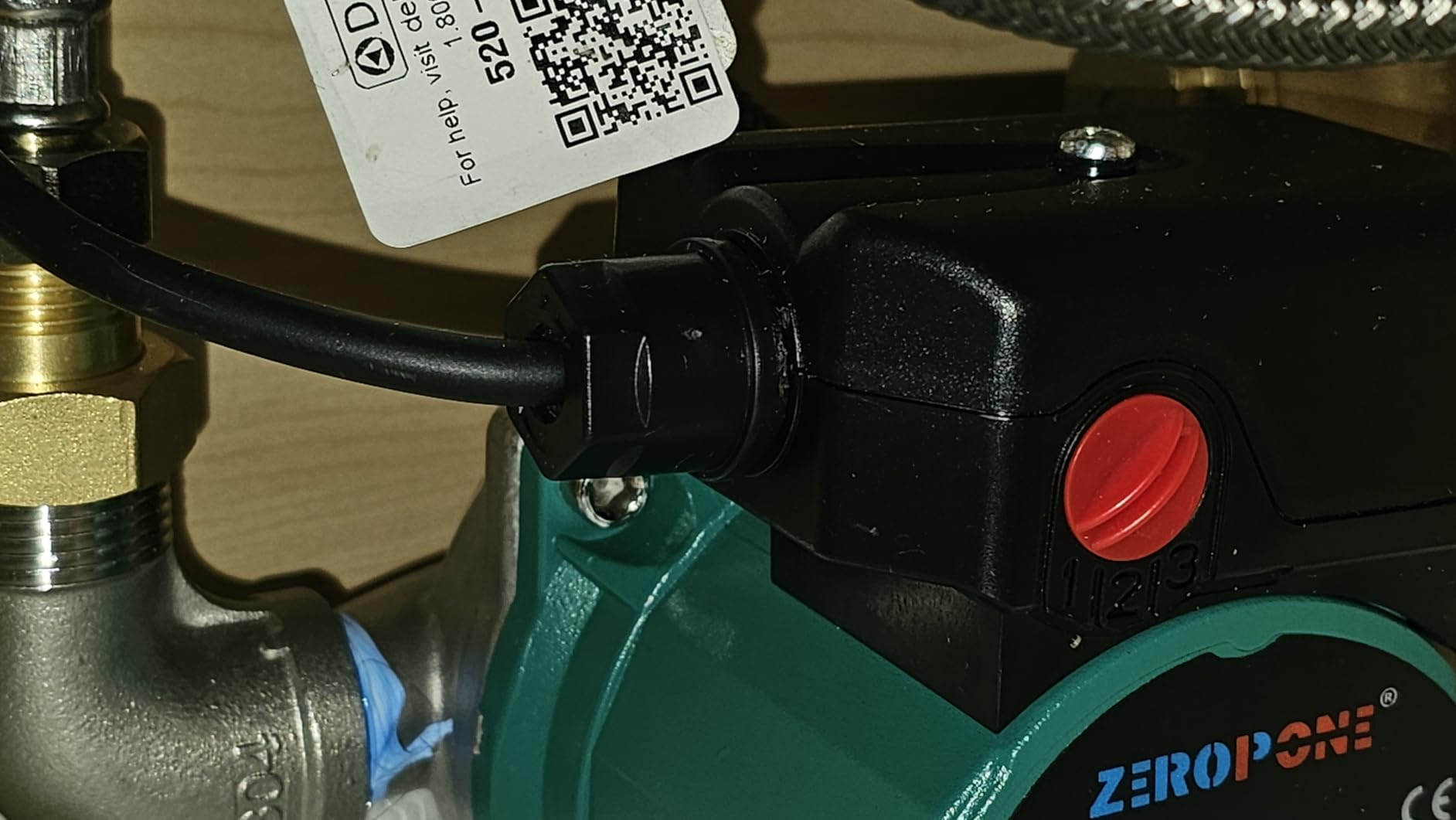 Hot Water Recirculating Pump 93W for Electric Water Heater System | Water Circulator Pump NPT 3/4