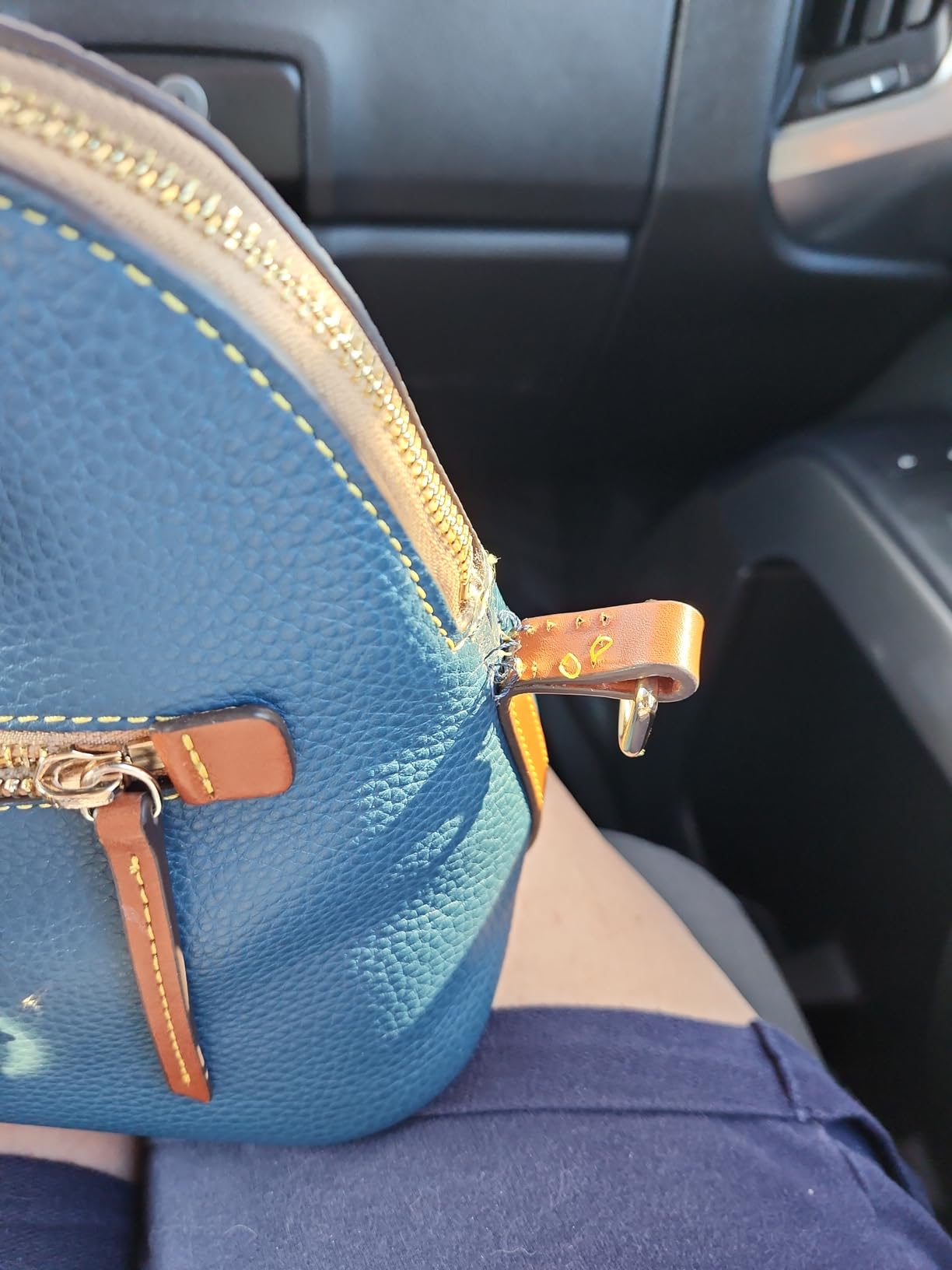 Dooney & Bourke Women's Domed Satchel, Large Handbag with Shoulder Strap customer photo 1