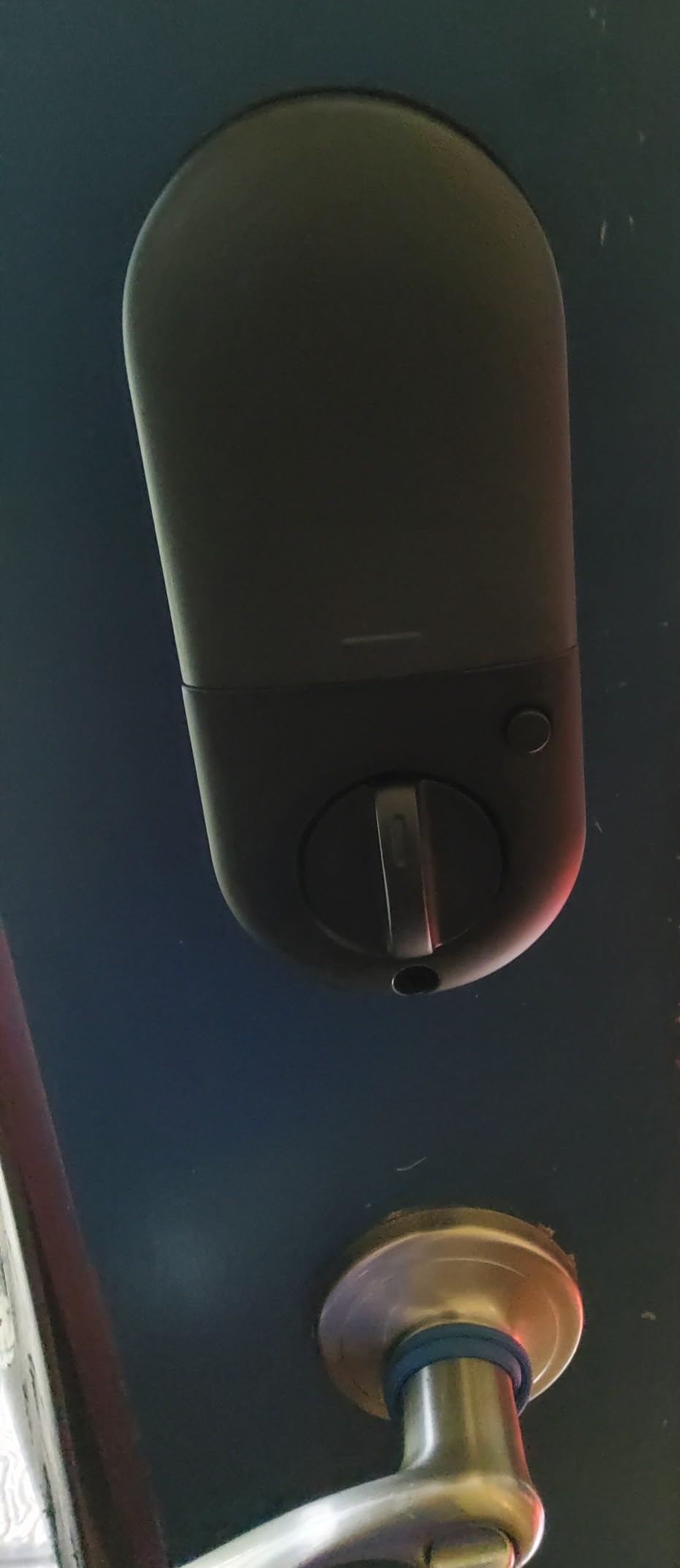 Veise RZ07 Fingerprint Smart Door Lock Deadbolt, App Control, Matte Black customer photo 1