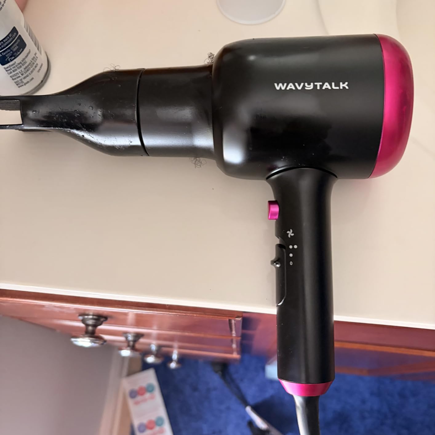 Wavytalk Blown Away Ionic Hair Dryer with Diffuser for Curly Hair customer photo 2