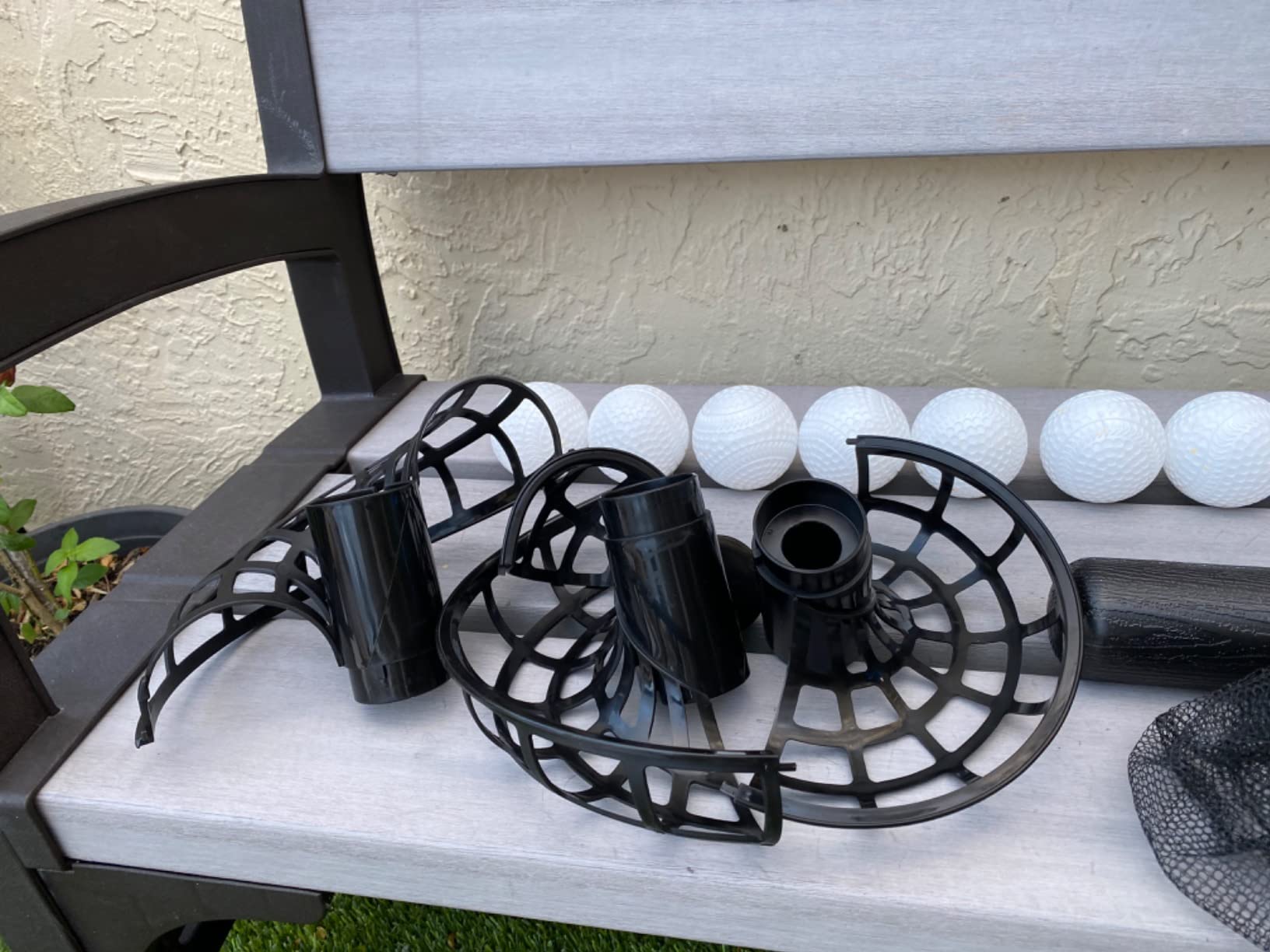 Furlihong 380BH Baseball Pitching Machine, Battery Powered, Angle Adjustable, Comes with Bat and One Dozen Training Balls, for Kids and Beginner customer photo 2
