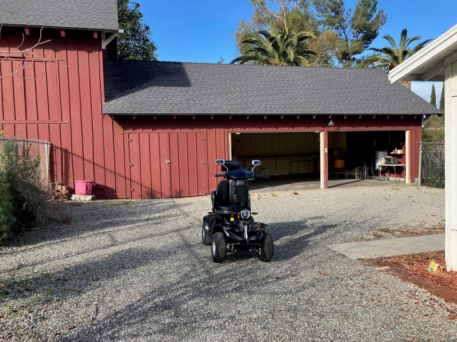 Mobility Scooters for Seniors & Adults 600lbs Capacity, Heavy Duty 4-Wheel 3-Speed Electric Powered Wheelchair Device 1000W All Terrain, Elderly-Lockbox Adjustable Seat (DJD Black 1000W) customer photo 2
