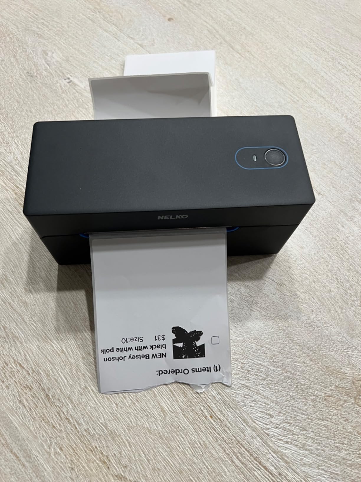 Nelko Bluetooth Thermal Shipping Label Printer, 4x6 Thermal Label Printer customer photo 2