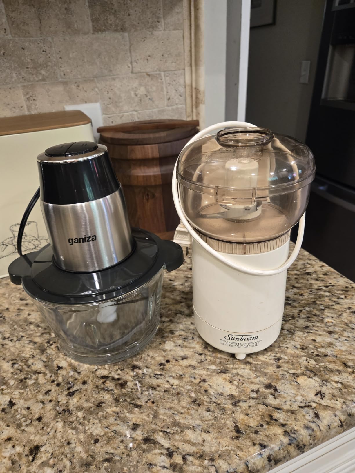 Ganiza Food Processors with 2 Bowls, 450W Meat Grinder Vegetable Chopper customer photo 1