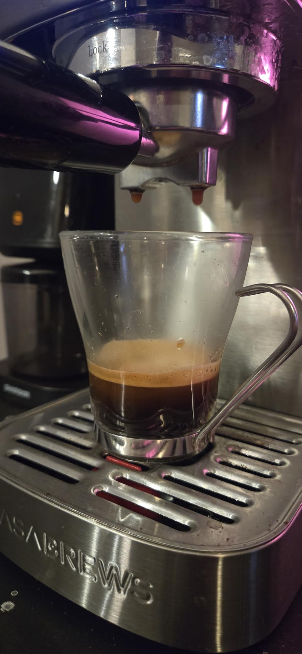 CASABREWS 3700 Essential Stainless Steel Espresso Machine with Steam Wand customer photo 1