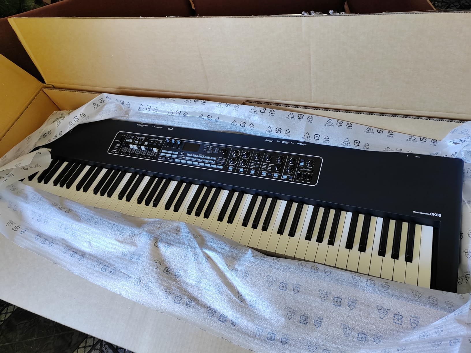 Yamaha CK Series 88-Key Stage Keyboard with Built-In Speakers, Black (CK88) customer photo 2