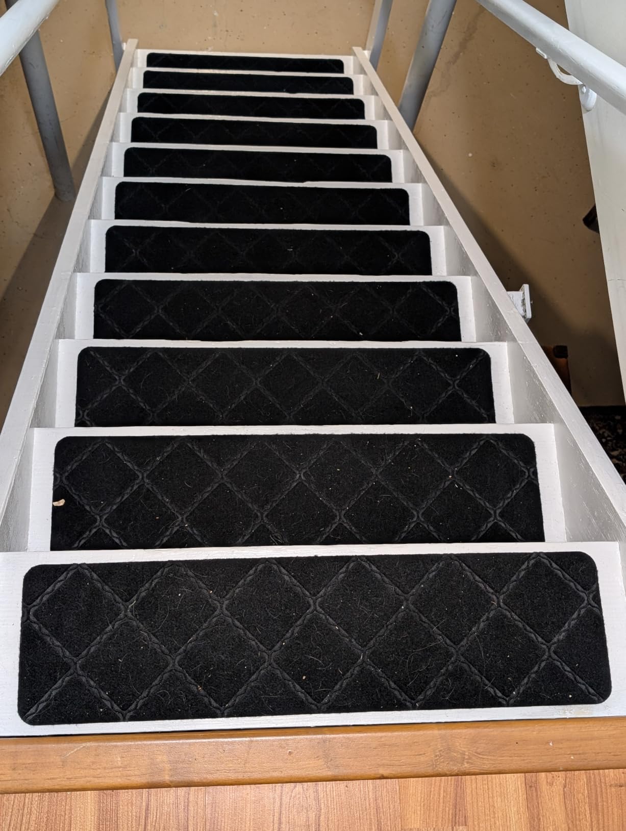 Stair Treads for Wooden Steps 15pcs - 8x30in Carpet Stairs Runner Indoor Non-Slip Stair Mats for Kids Elders and Pets | Indoor Stair Mats for Kids Elders and Pets customer photo 1
