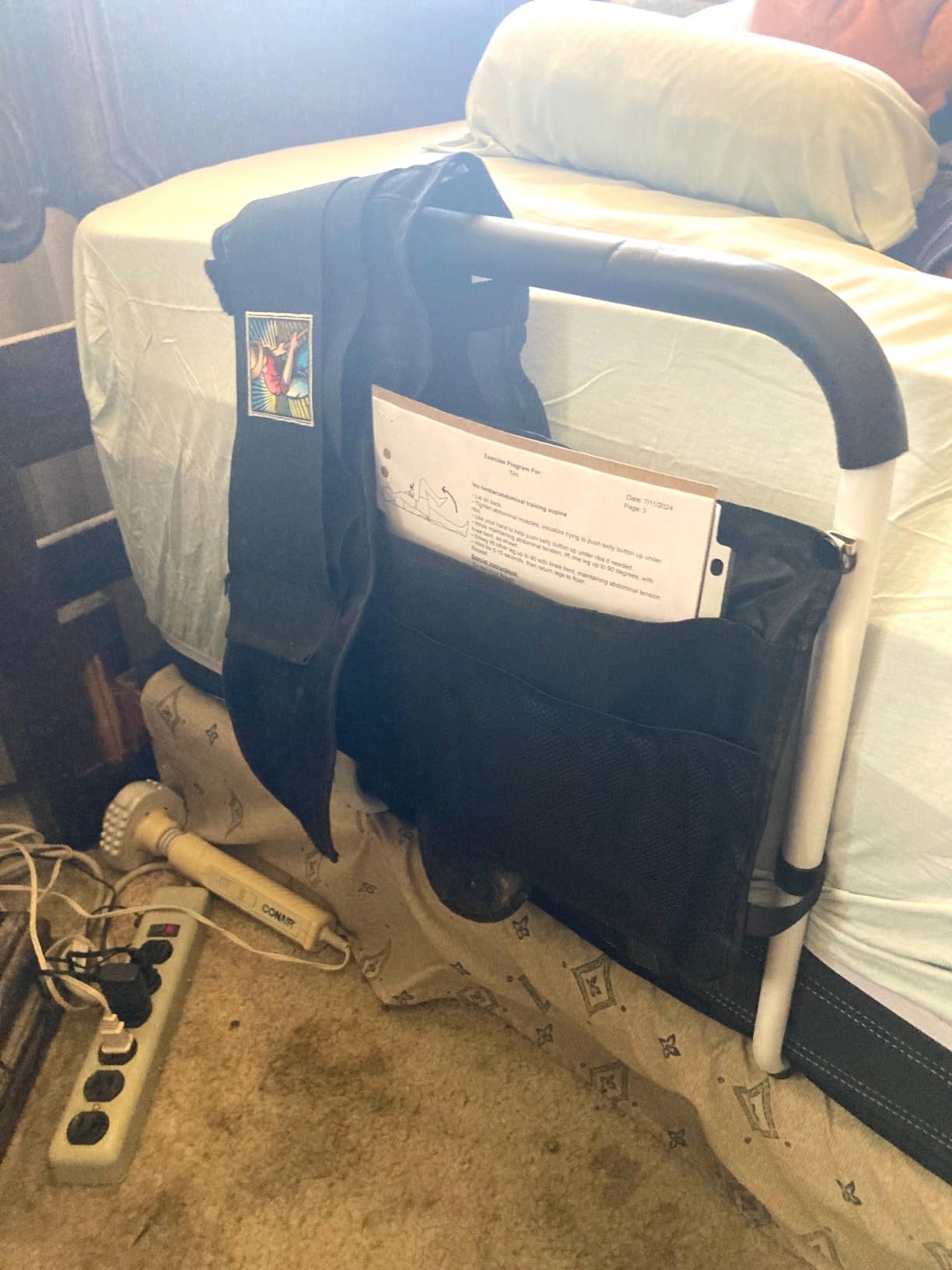 KingPavonini Bed Rails for Elderly Adults Safety, 380 LBS, Model BM03-1 customer photo 1