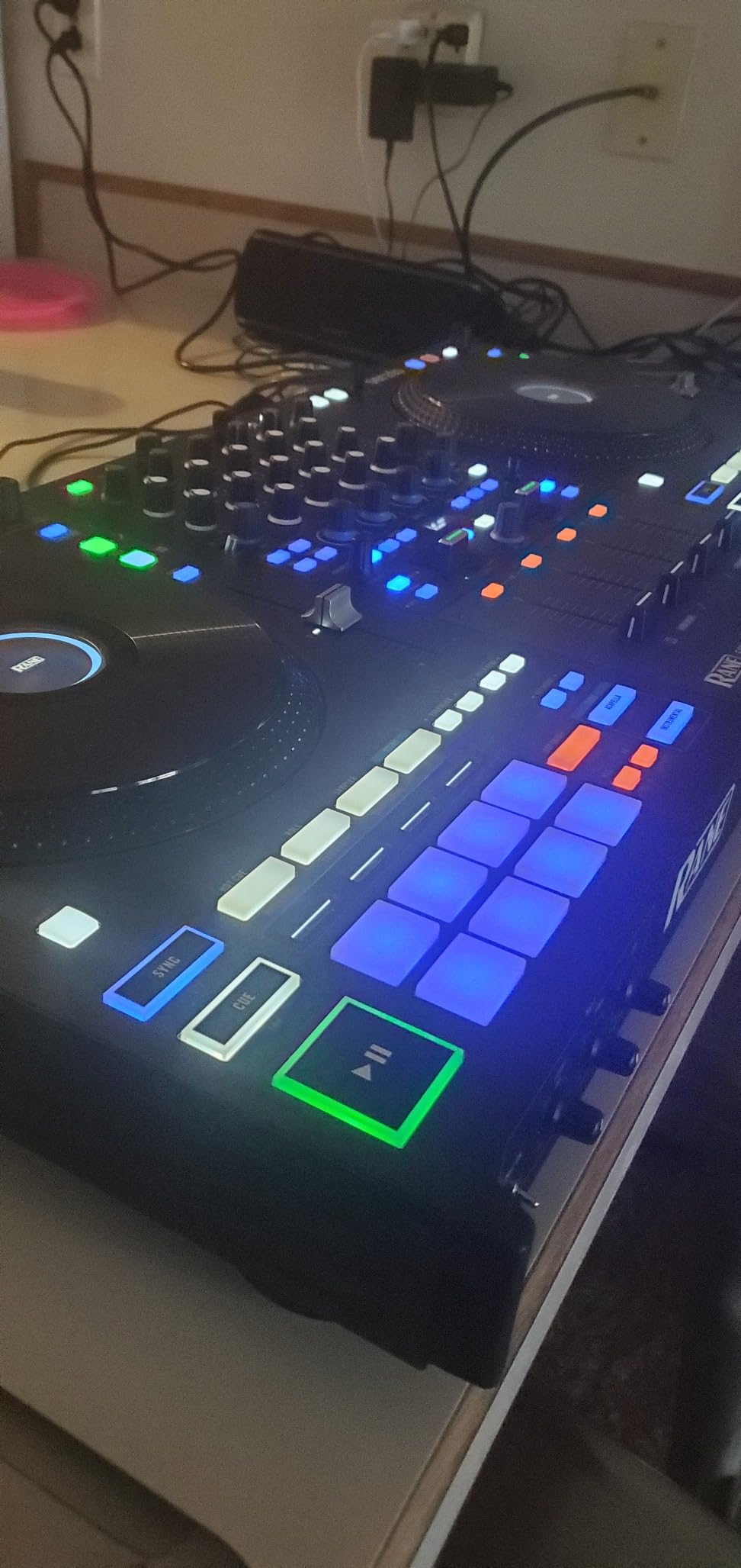 RANE FOUR Professional Stems DJ Controller | 4-Deck DJ Mixer, 8.5