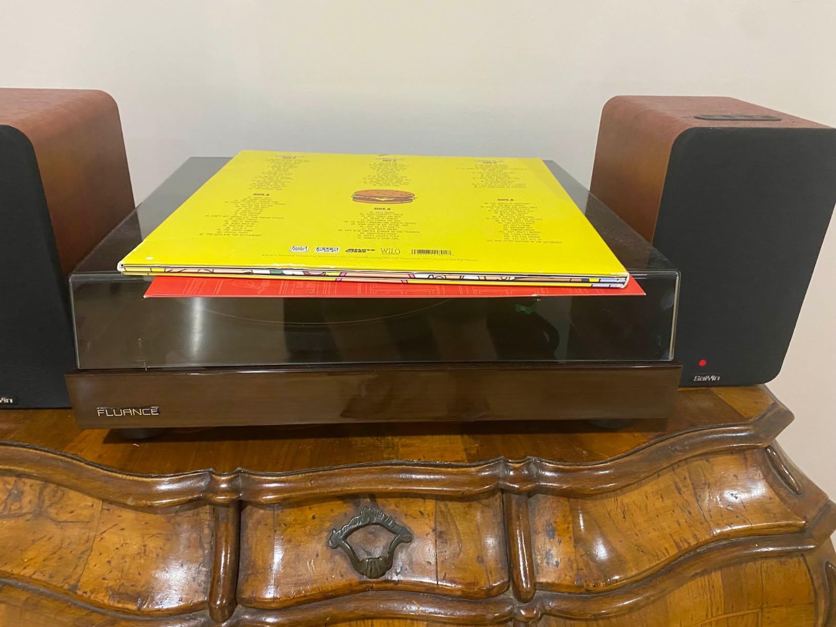 Saiyin Powered Bluetooth Bookshelf Speakers | 30W*2, 3.75 Inches Woofer, Bluetooth/Optical/Auxiliary/RCA Inputs, TV/Turntable/Record Player/Computer/PC customer photo 2