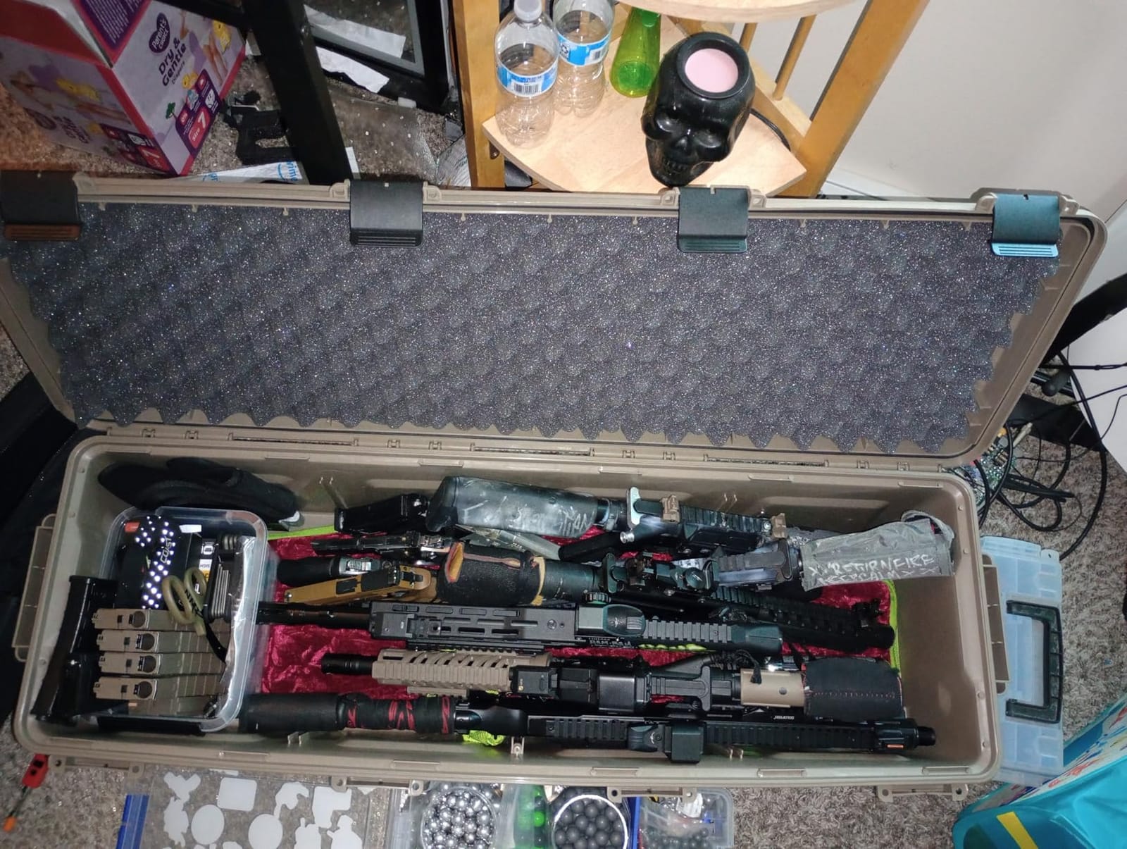 MTM TRC39 Tactical Rifle Crate with Wheels 39” Single Scope Hard Rifle Gun Carrying Case, Lockable All Weather Shooting Gear Storage Box ideal for Range or Field, Made in USA, Dark Earth customer photo 1
