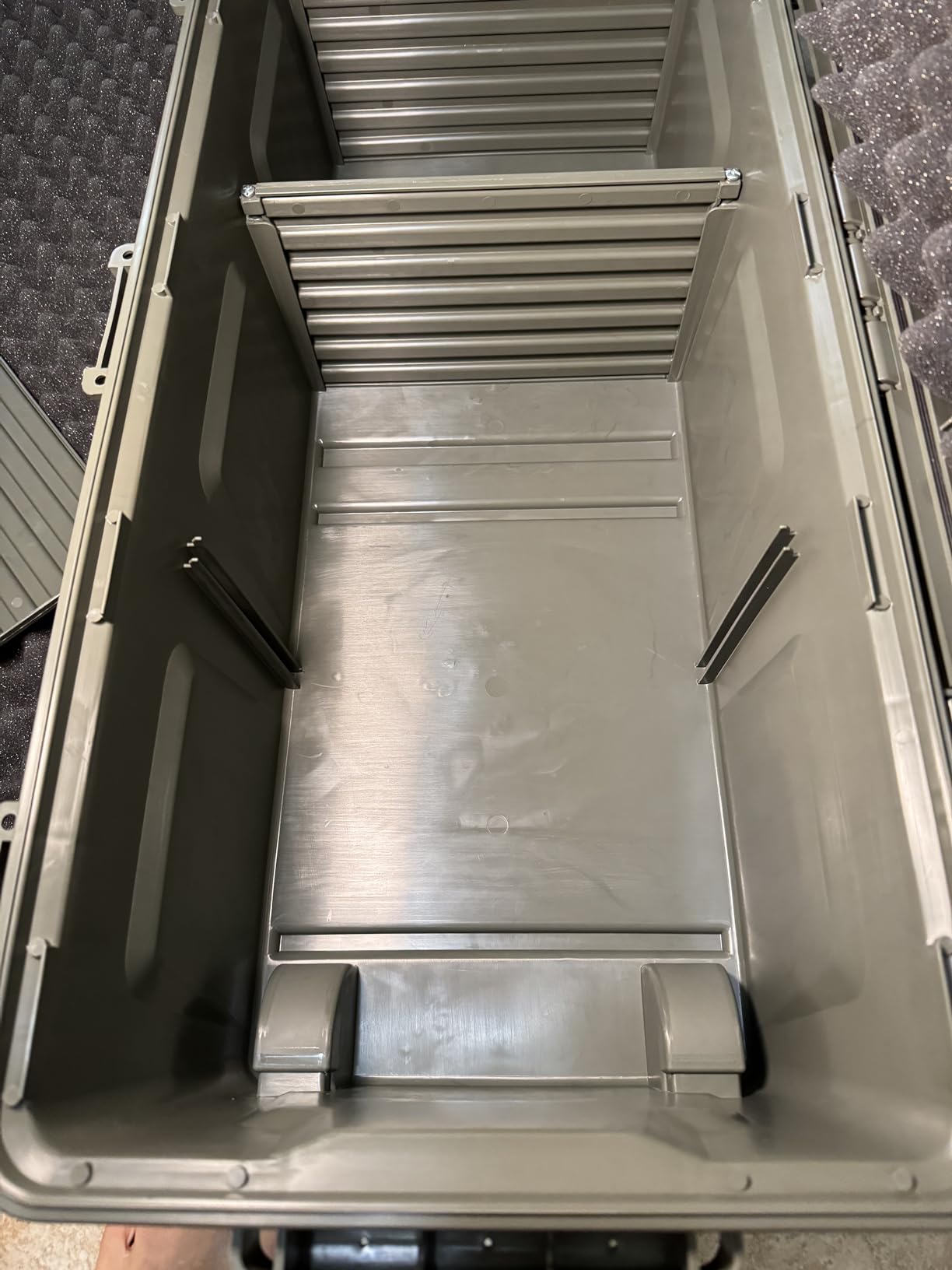 MTM TRC39 Tactical Rifle Crate with Wheels 39” Single Scope Hard Rifle Gun Carrying Case, Lockable All Weather Shooting Gear Storage Box ideal for Range or Field, Made in USA, Dark Earth customer photo 2