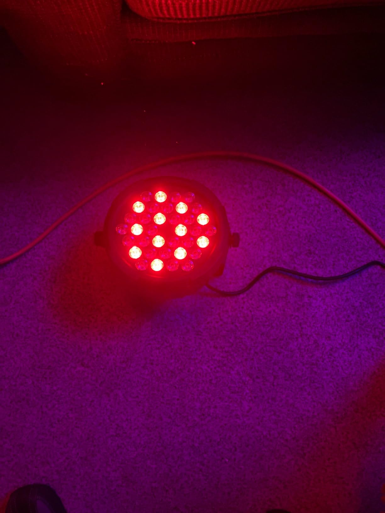 90W 60LED Dimmable Stage Par Light by Remote & DMX Control - 2Pack customer photo 2