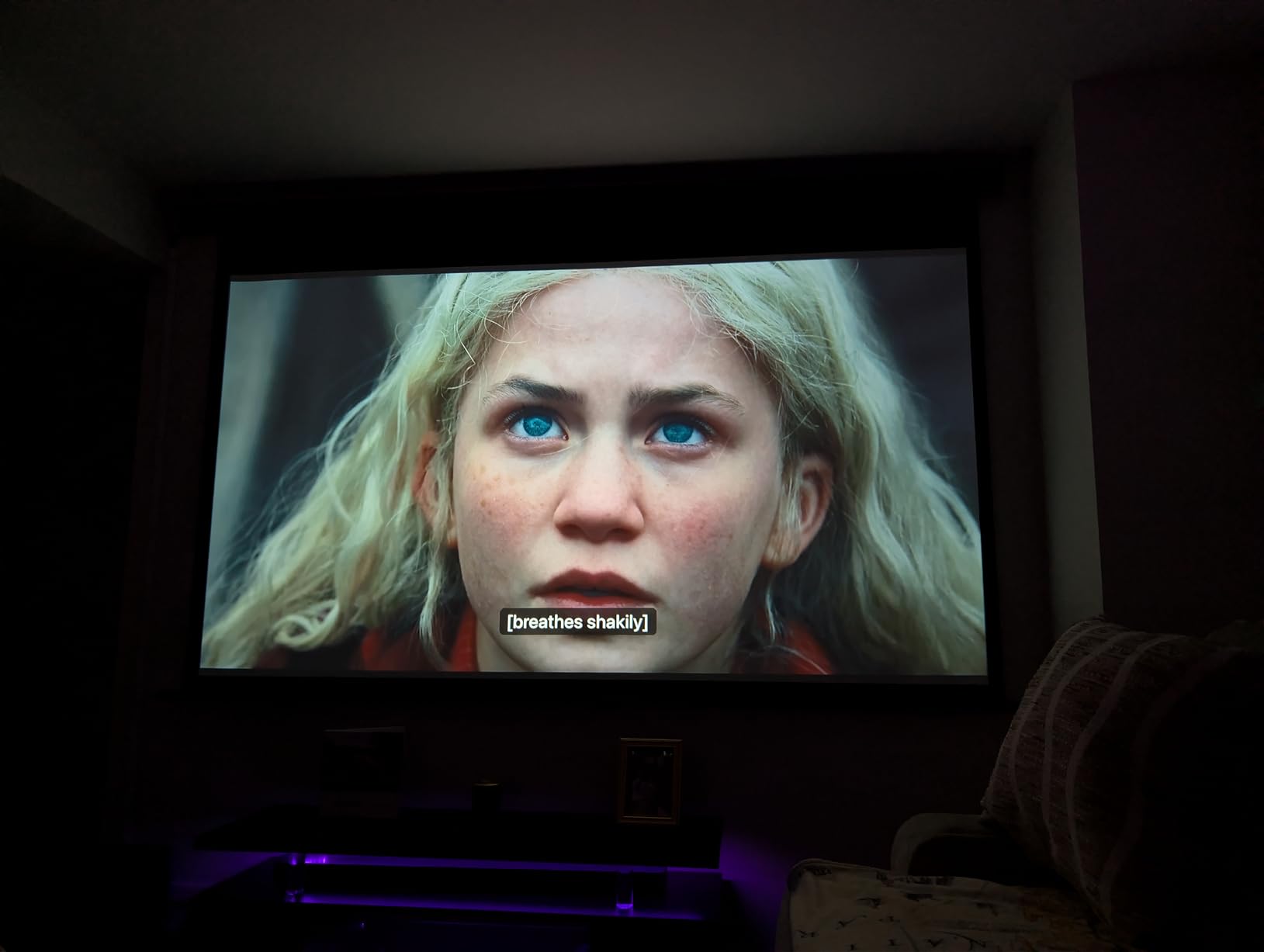 Elite Screens Spectrum RC1 Remote, 125-INCH Diag 16:9, Motorized Projection Screen Movie Home Theater 4K/8K Ultra HD Ready Drop Down, ELECTRIC125H2, Black Case customer photo 2
