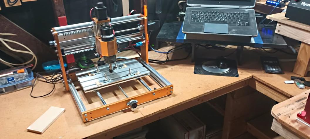 LUNYEE 3018 PRO MAX CNC Machine 500W All-Metal CNC Router Machine 3 Axis Limit Switches & Emergency-Stop with GRBL Offline Control for Cutting Wood Acrylic MDF Plastic, Working Area: 300 x 180 x 80mm customer photo 1