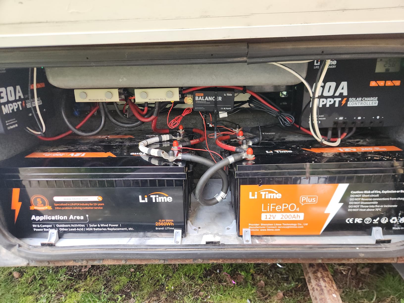 Litime 12V 460Ah Group 8D Lithium LiFePO4 Battery for RV Marine Solar customer photo 2