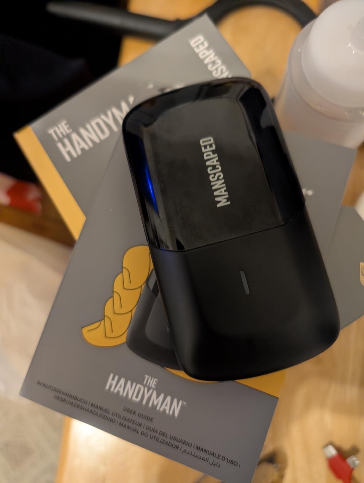 MANSCAPED® The Handyman™ Compact Face Shaver – Portable Men’s Groomer customer photo 1