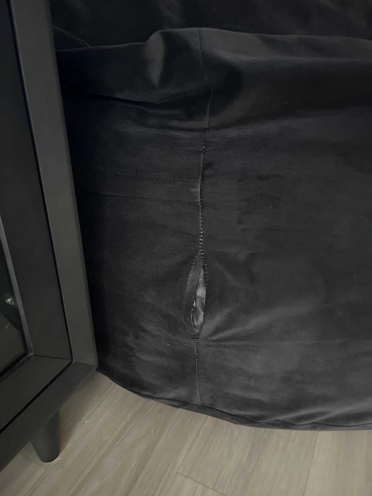 Codi 4 FT Bean Bag Chairs for Adults, Large Beanbag with Filler, Grey | Premium foam filling, Machine washable cover, Built-in zipper, Reinforced seams, Comfortable seating for gaming & reading customer photo 1