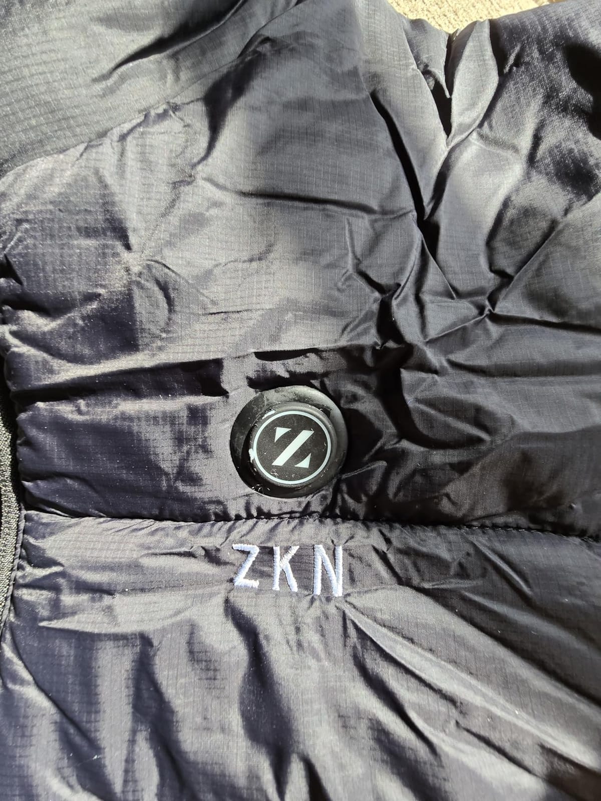 ZKN Heated Vest for Men with 14400mAh Battery Pack, 3 Heating Levels Men's Heated Vest, Lightweight Heated Jackets for Winter customer photo 1