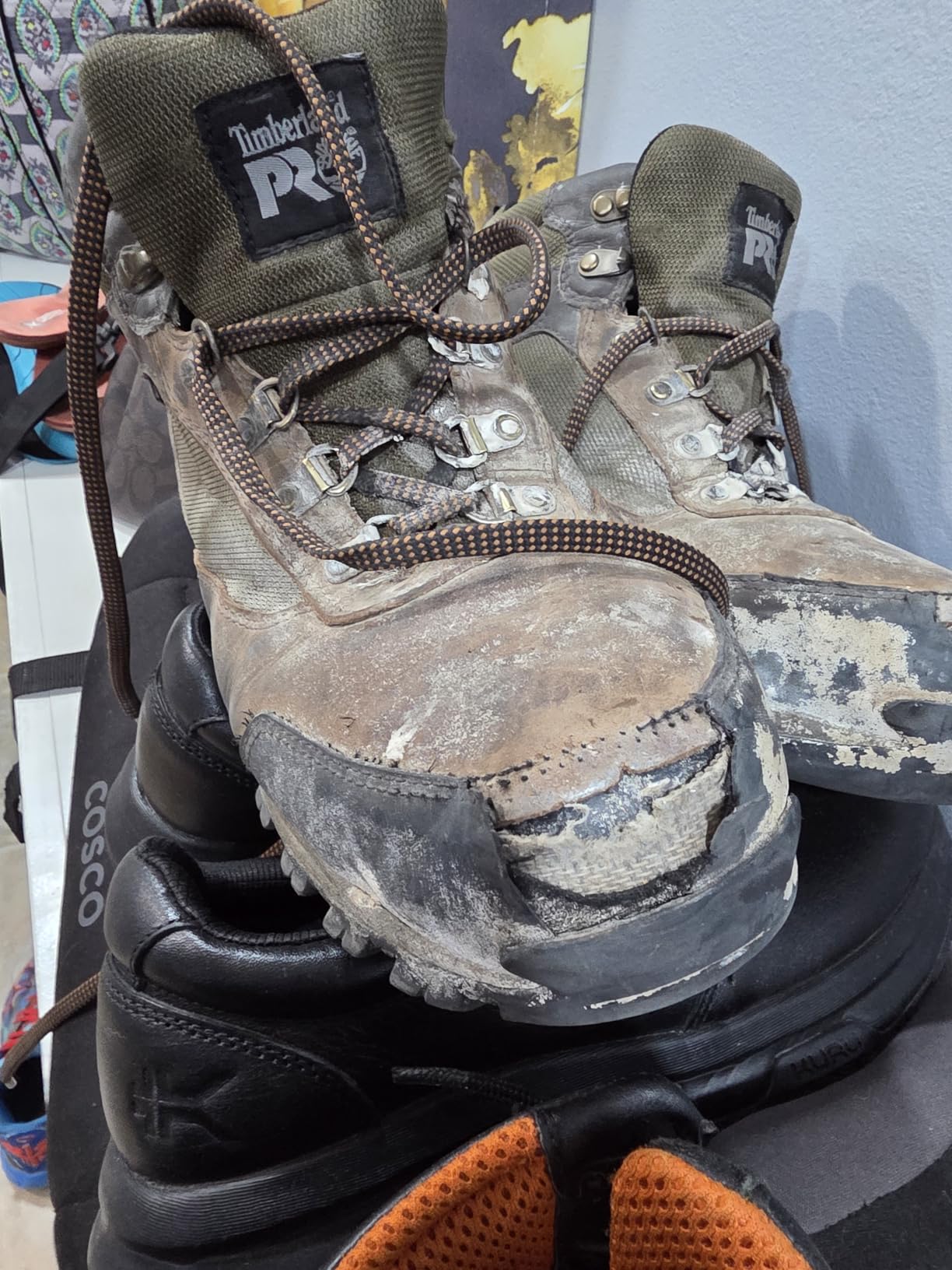 Timberland PRO Men's Keele Ridge Steel Safety Toe Waterproof Industrial Hiker Work Boot customer photo 1