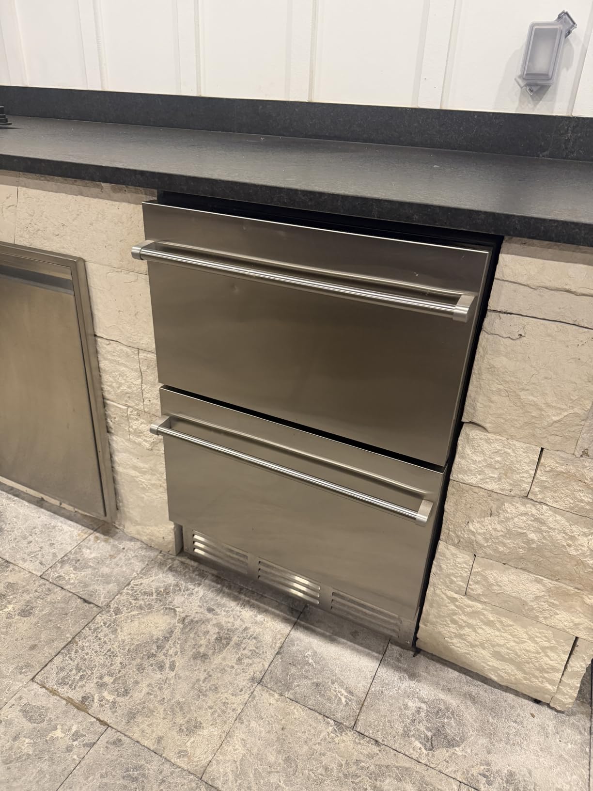 EUHOMY 24 Inch Under Counter Double Drawer Fridge, Outdoor Refrigerator customer photo 1