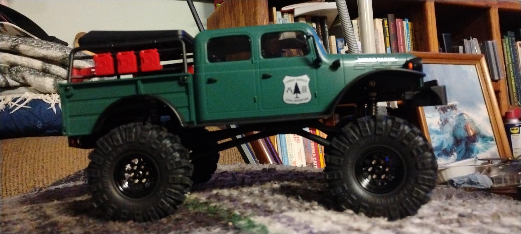 Axial RC Truck SCX24 40's 4 Door Dodge Power Wagon Orange1/24 4 Wheel Drive-RTR (Everything Needed to Run Included) AXI00007T1 customer photo 1