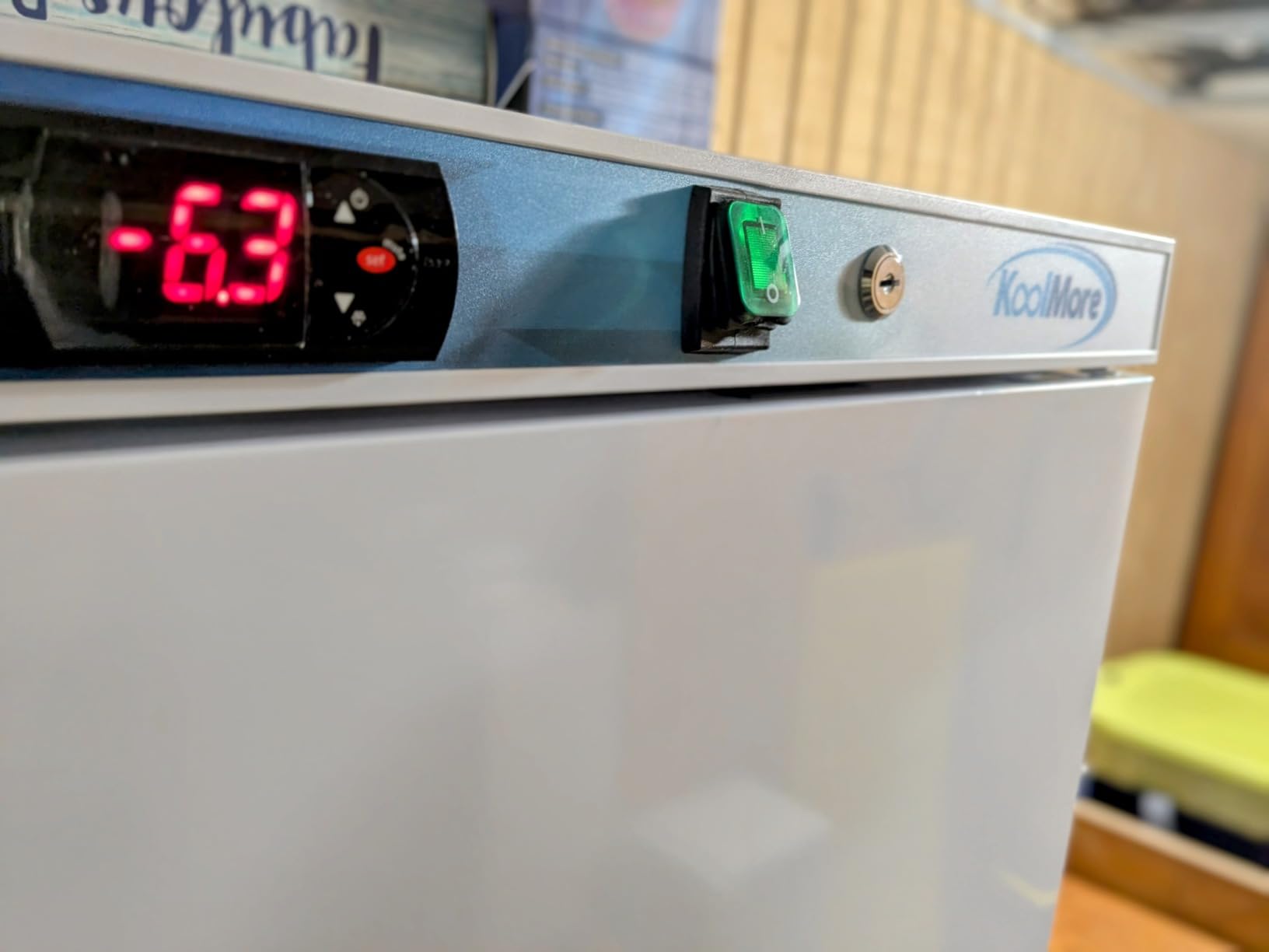 KoolMore 12 Cu. ft. Commercial Reach-in Freezer in White Manual Defrost (KM-FMD12WH) customer photo 1