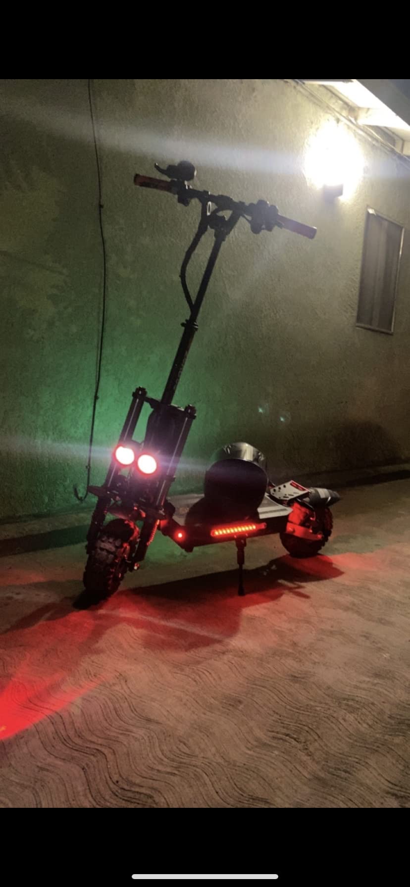 ZonDoo ZO03 Plus Electric Scooter Adults 55MPH Fast 6000W Dual Motors 60 Miles Long Range Off Road All Terrain Oil Hydraulic Brake Dual Suspension E Scooter with Seat & Damper customer photo 2