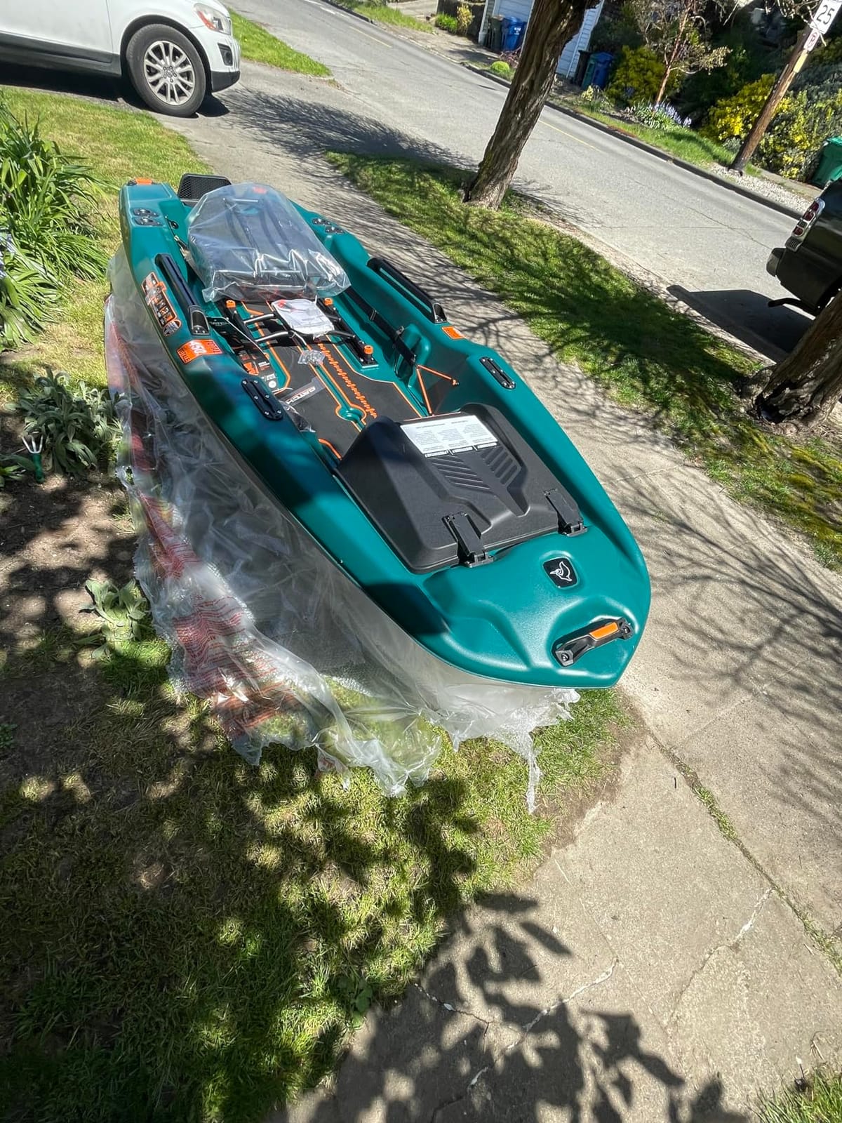 Pelican Catch PWR 100 - Sit-on-Top Fishing Kayak - Ergo360 Seating System - 10 ft customer photo 1