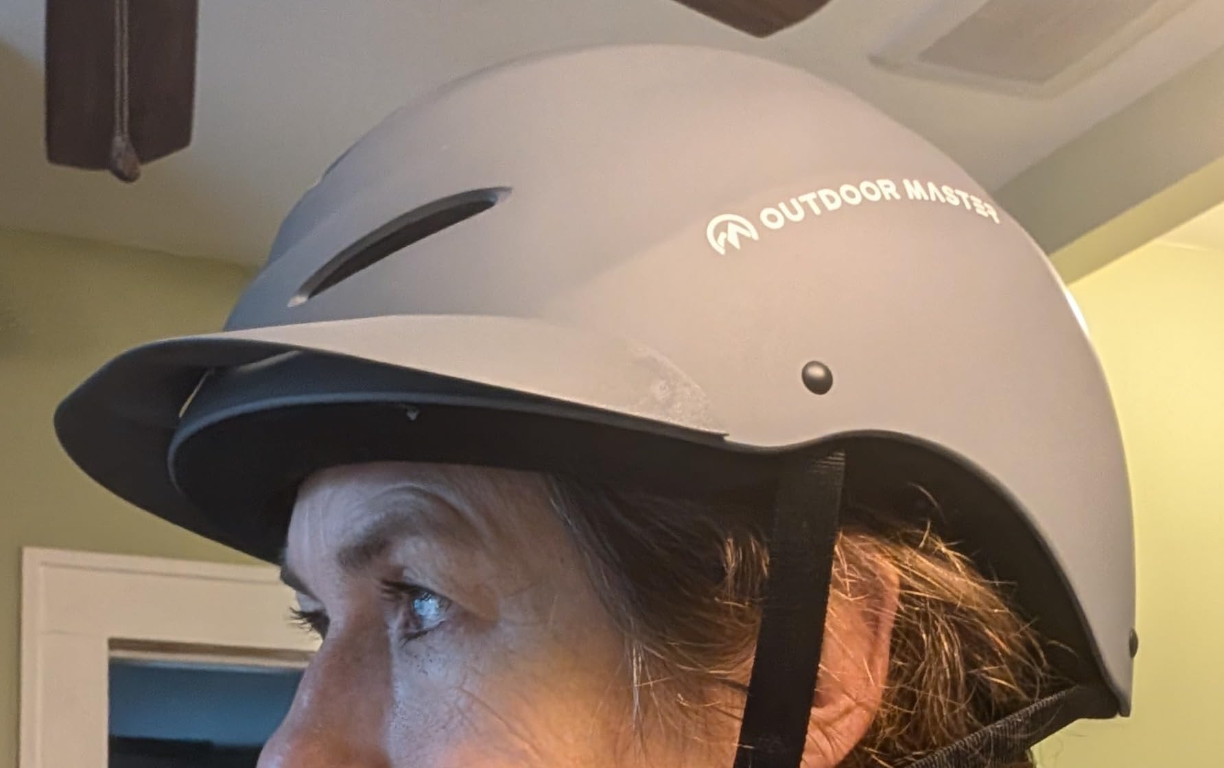 OutdoorMaster Equestrian Helmet, Breathable Horse Riding Helmet with Visor customer photo 2