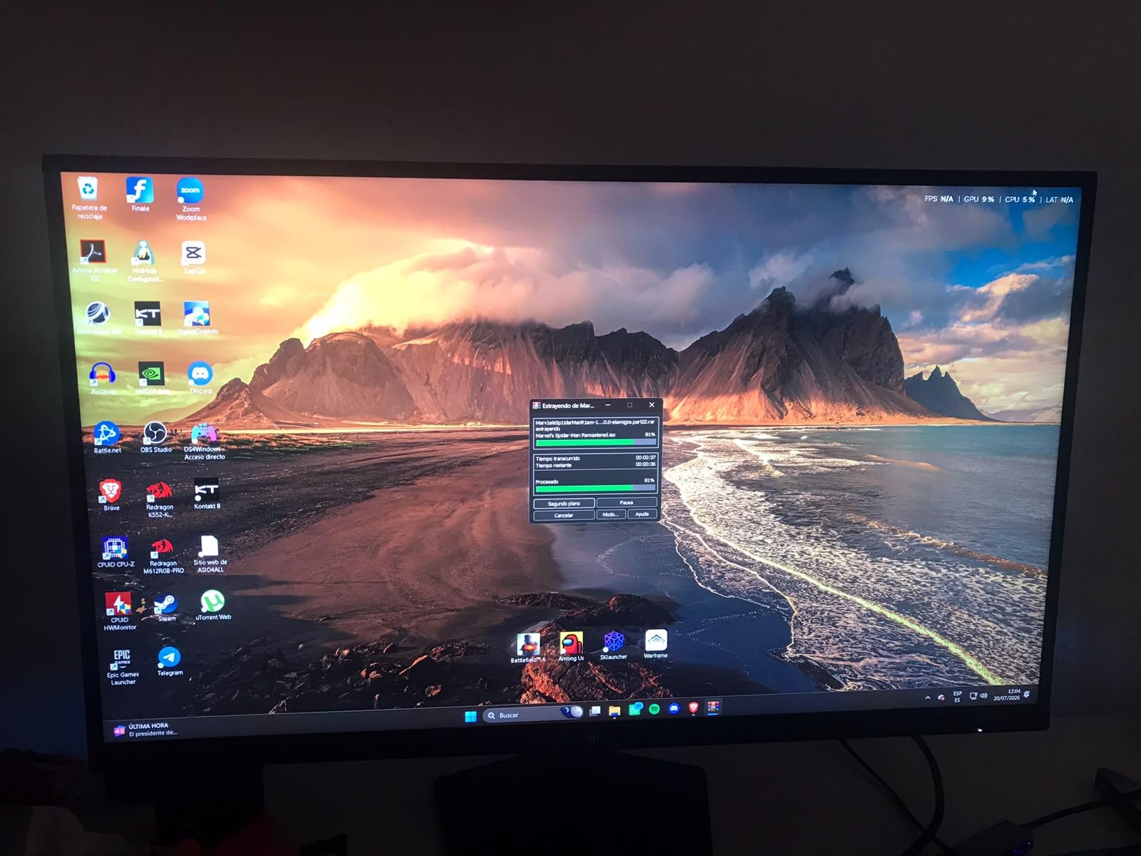 KTC 27 Inch 4K Gaming Monitor, 160Hz UHD Monitor Fast IPS, 1ms GTG, HDR 400, 132% sRGB, Adaptive Sync, HDMI DP, Tilt Swivel Pivot Height Adjust customer photo 2