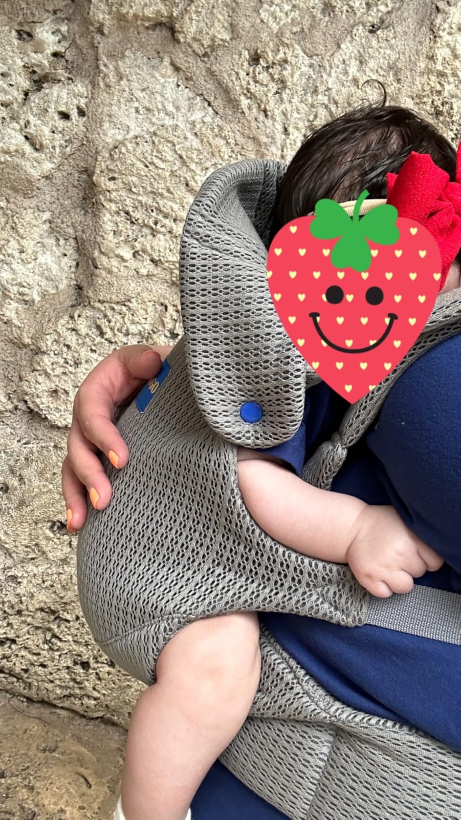Baby Carrier Newborn to Toddler,Newborn Carrier with Head Support, Cozy Baby Holder Carrier for Dad Mens (Summer-Gray) customer photo 2