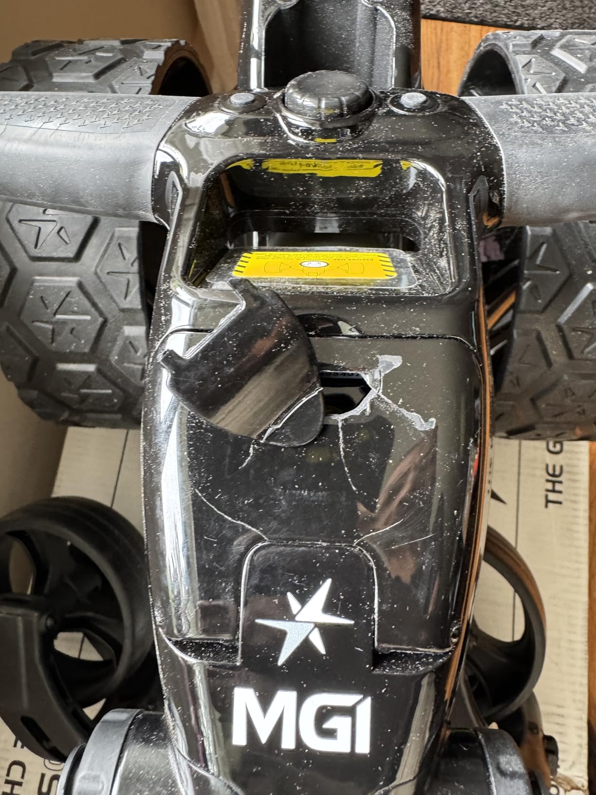 MGI Zip Navigator All Terrain Electric Golf Cart - 36 Hole Battery - Remote Control - (Drink, Umbrella, GPS-Phone) customer photo 2