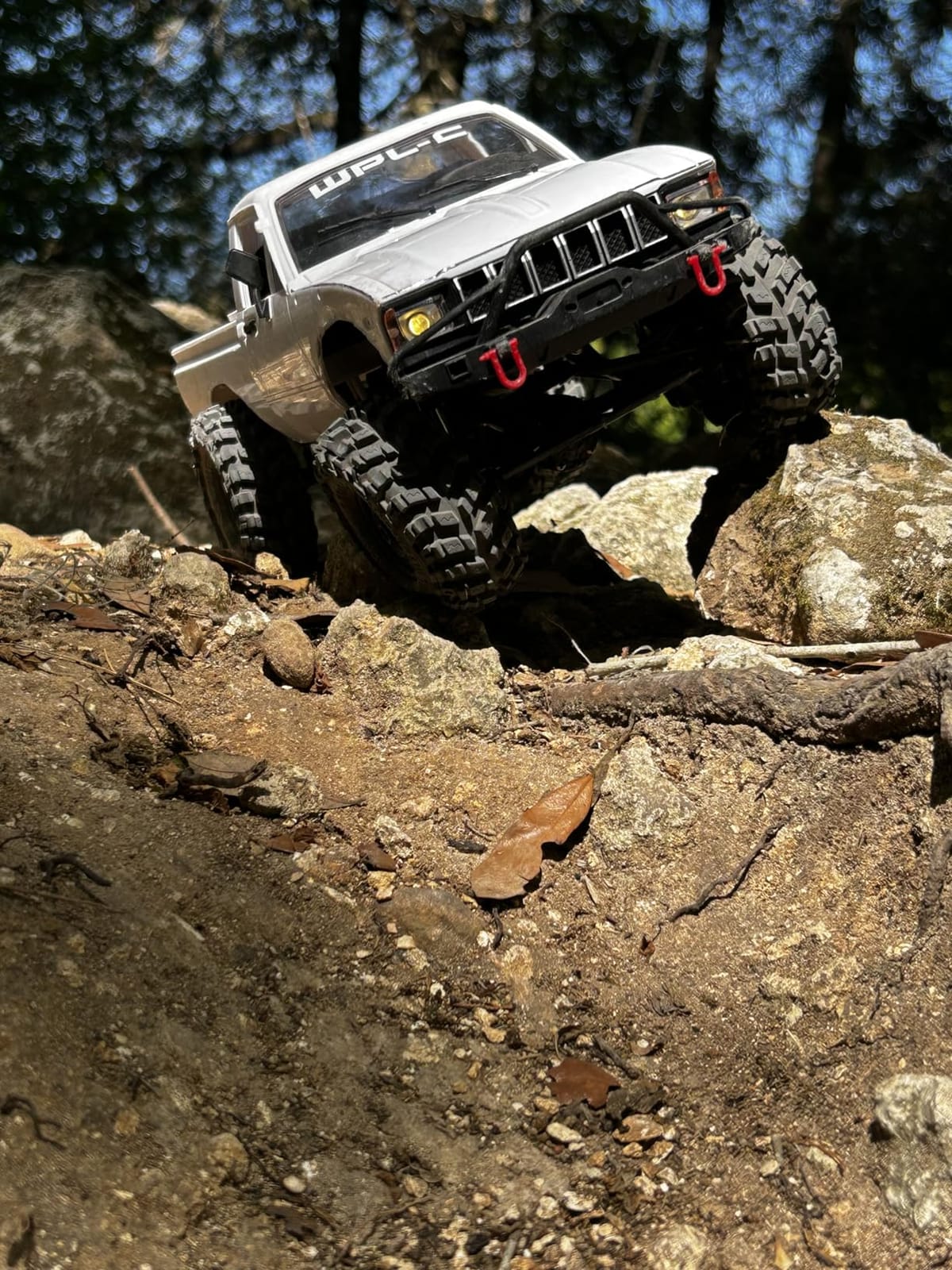 HLSFWDRIVE WPL C24-1 RC Rock Crawler RC Truck 4x4 1/16 Scale All Terrain customer photo 2