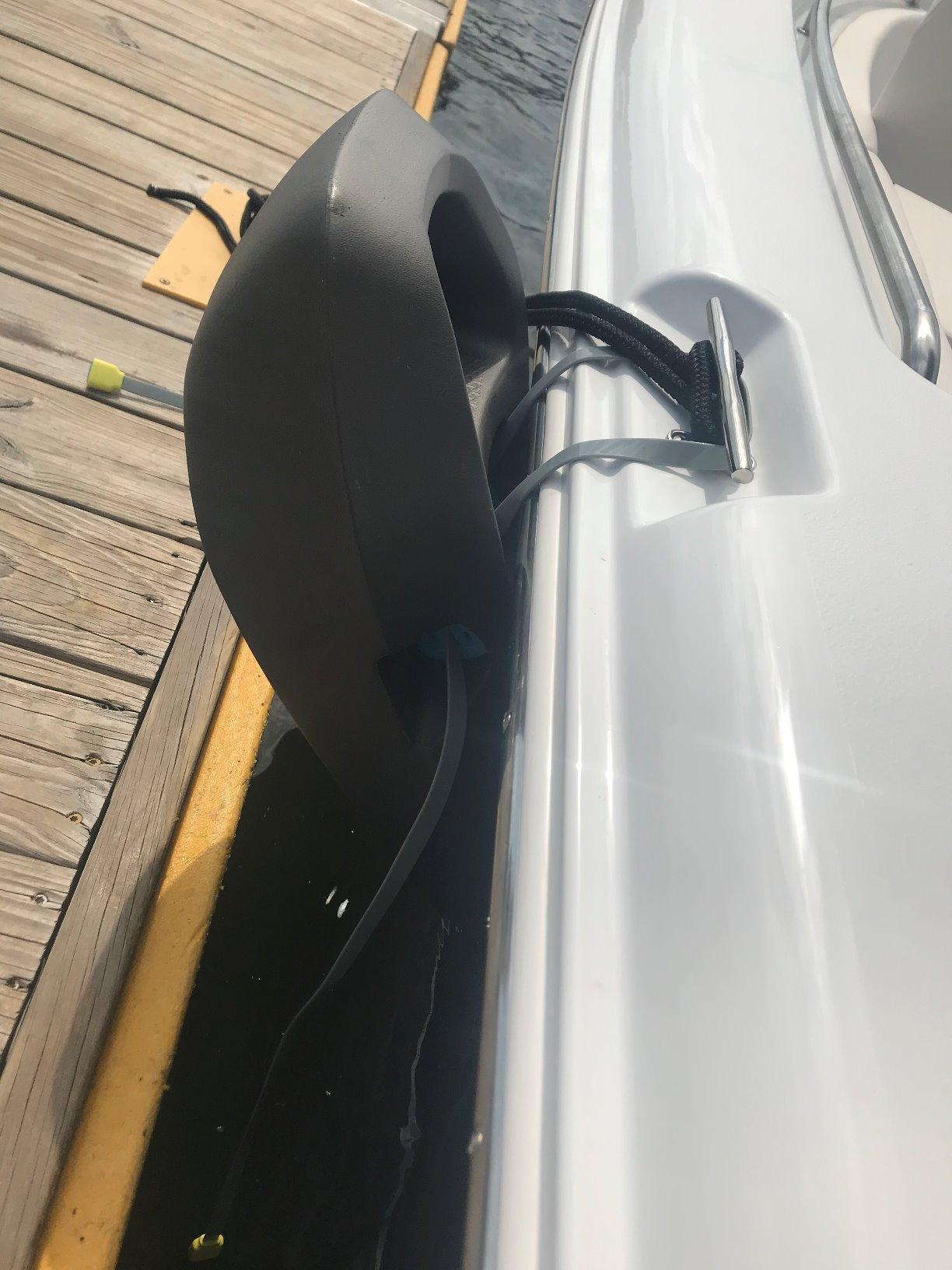 MISSION Boat Gear Sentry Boat Fenders 2 Pack - Heavy Duty Boat Fenders for Docking - Flat Hull-Hugging Boat Bumpers for Safe Boat Protection customer photo 1
