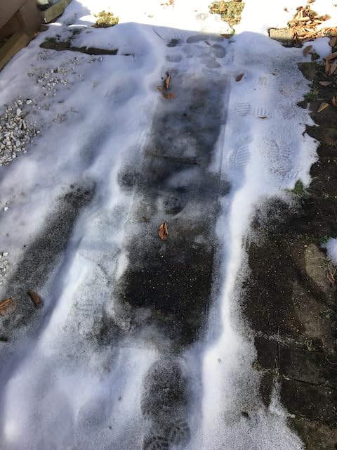 Baquler 1 Piece 13In x 25Ft Heated Snow Melting Mat for Roof, Driveways, and Walkways – Waterproof, Anti-Slip, Energy Efficient, Outdoor Electric Snow Removal Mat customer photo 1