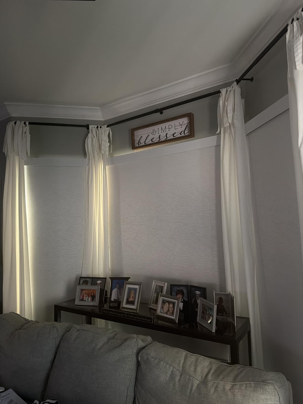 Bringnox Motorized Blinds with Remote, 100% Blackout, Voice Controlled | Compatible with Apple Home, Alexa, and Google. Whisper quiet motorized shades designed for bedrooms and living rooms. customer photo 1