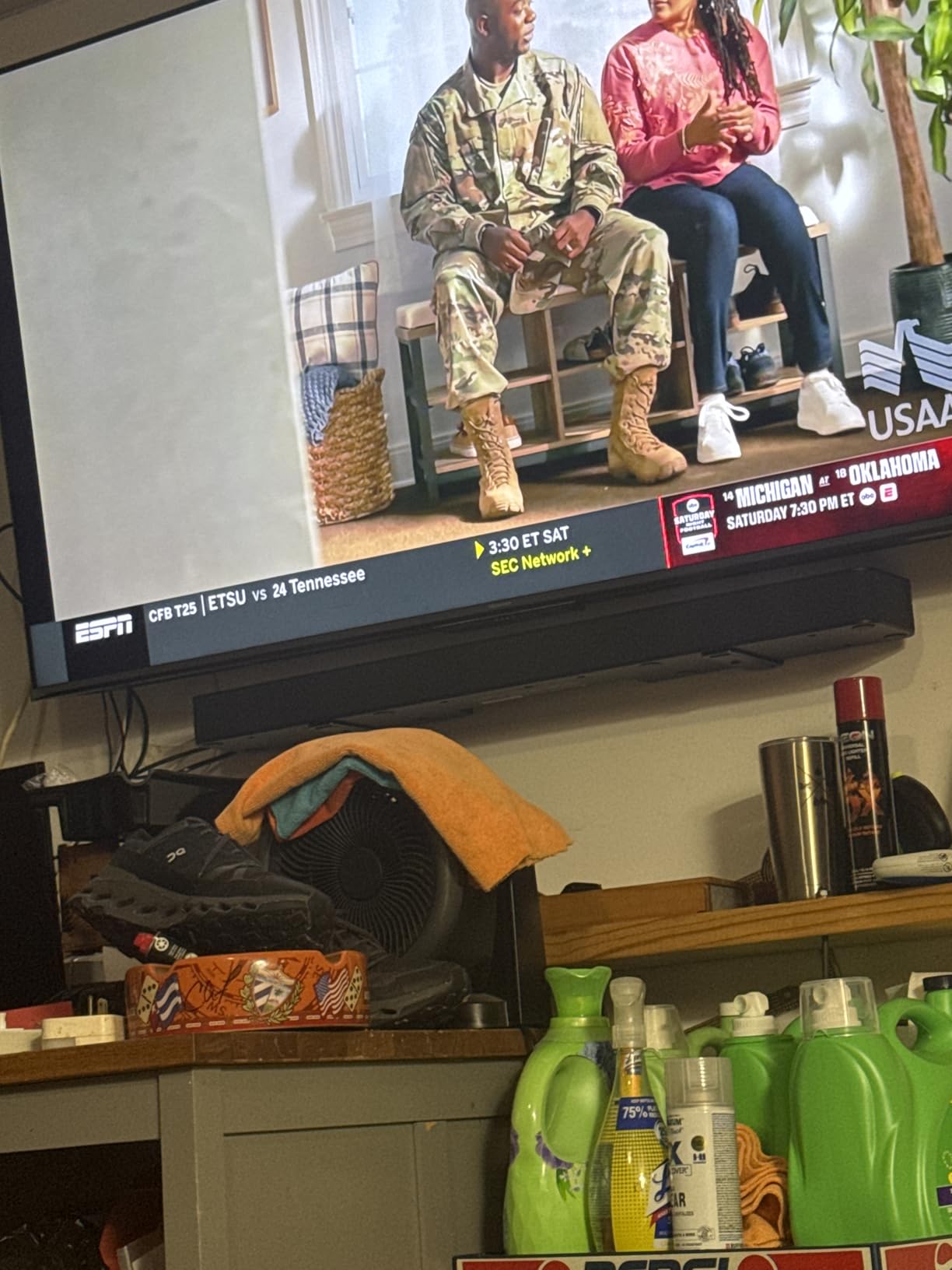 Amazon Fire TV Soundbar Plus with subwoofer and surround sound speakers (newest model), 5.1 channel, Dolby Atmos, clear dialogue customer photo 2