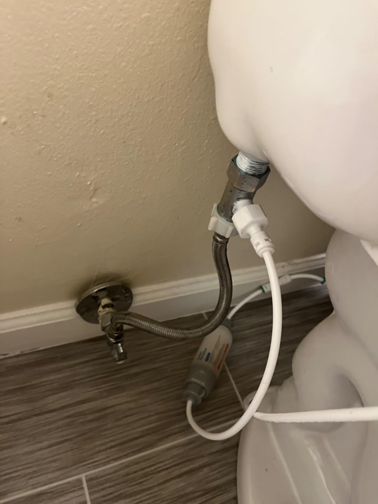 XCQQ Electric Heated Bidet Toilet Seat, Elongated, S9BL customer photo 2