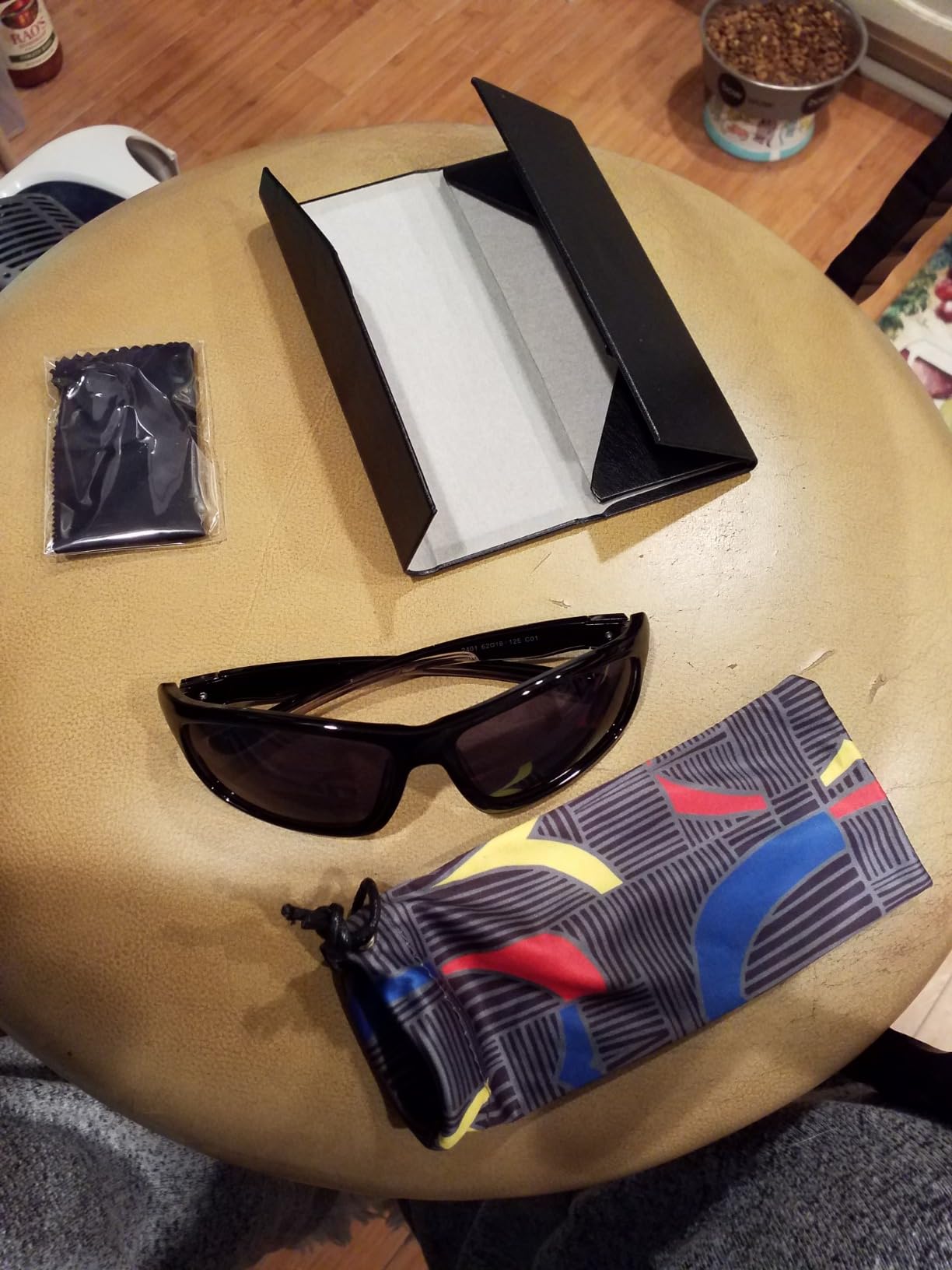 SKYFUEN Polarized Bifocal Reading Sunglasses,TR90 Wrap Sports Bifocal Build-In Sun Readers, Fishing/Driving customer photo 1