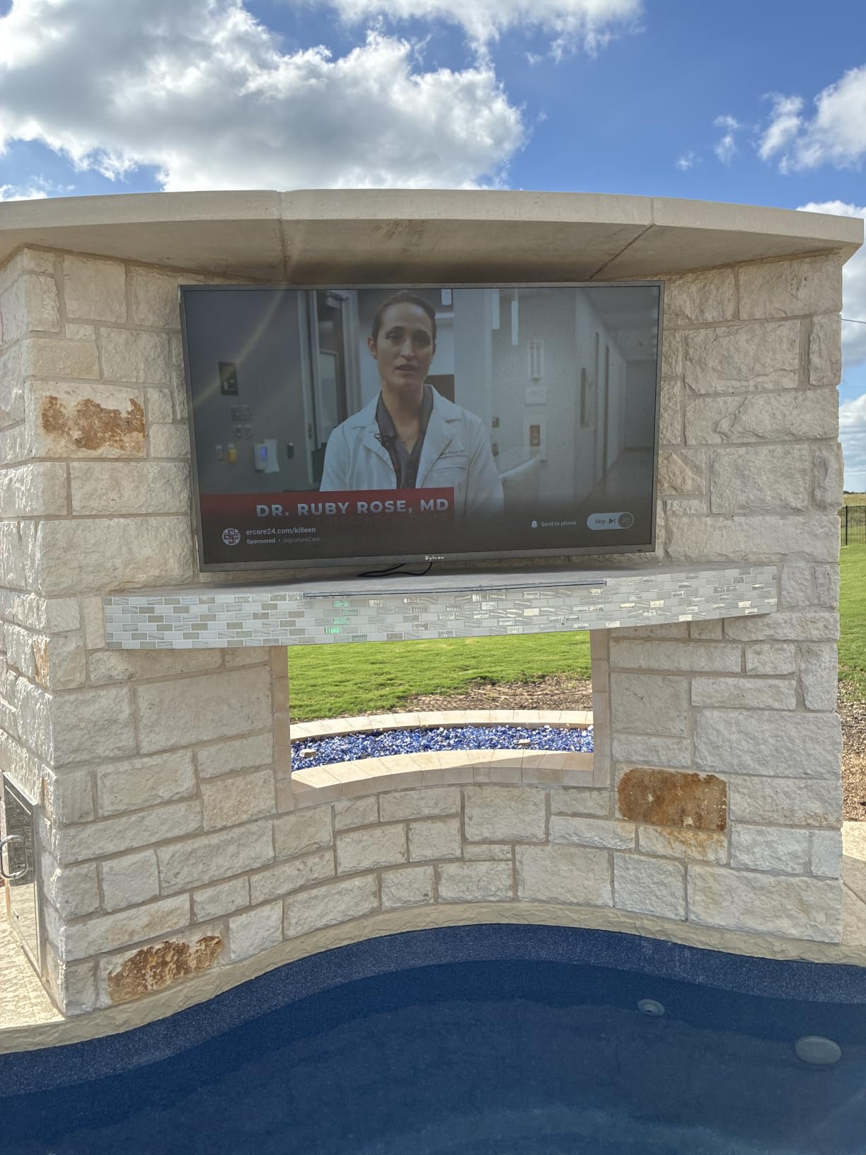 SYLVOX Outdoor TV, 75